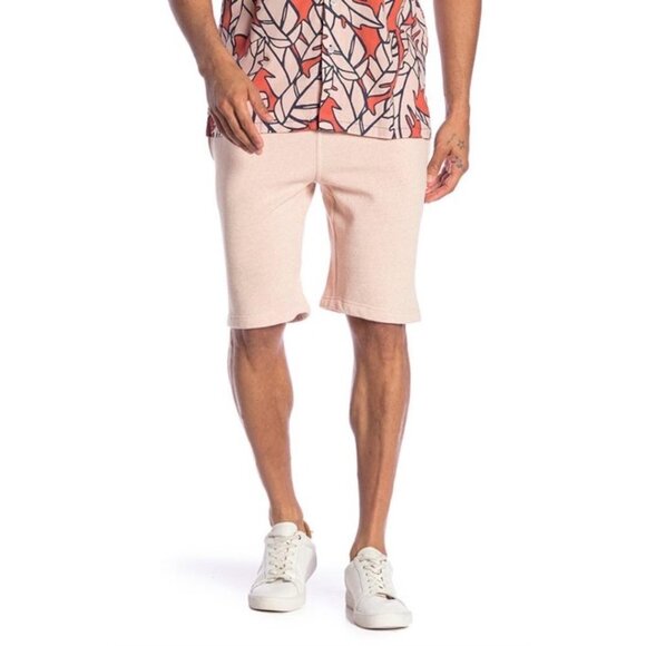 Onia Other - SOLD Onia Saul Mens Cream Fleece Lined Pockets Knit Bermuda Shorts Plus Sz XXL